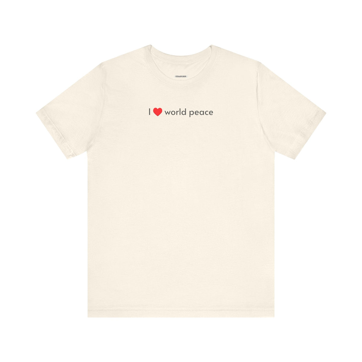 I Love World Peace T-Shirt product image 9