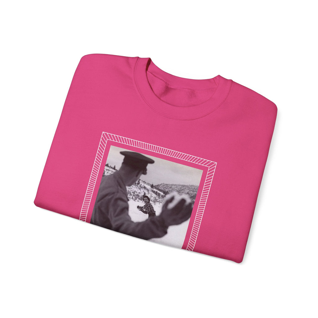 Snowball Fight, Marines, 1940 Vintage Graphic Sweatshirt product image 15