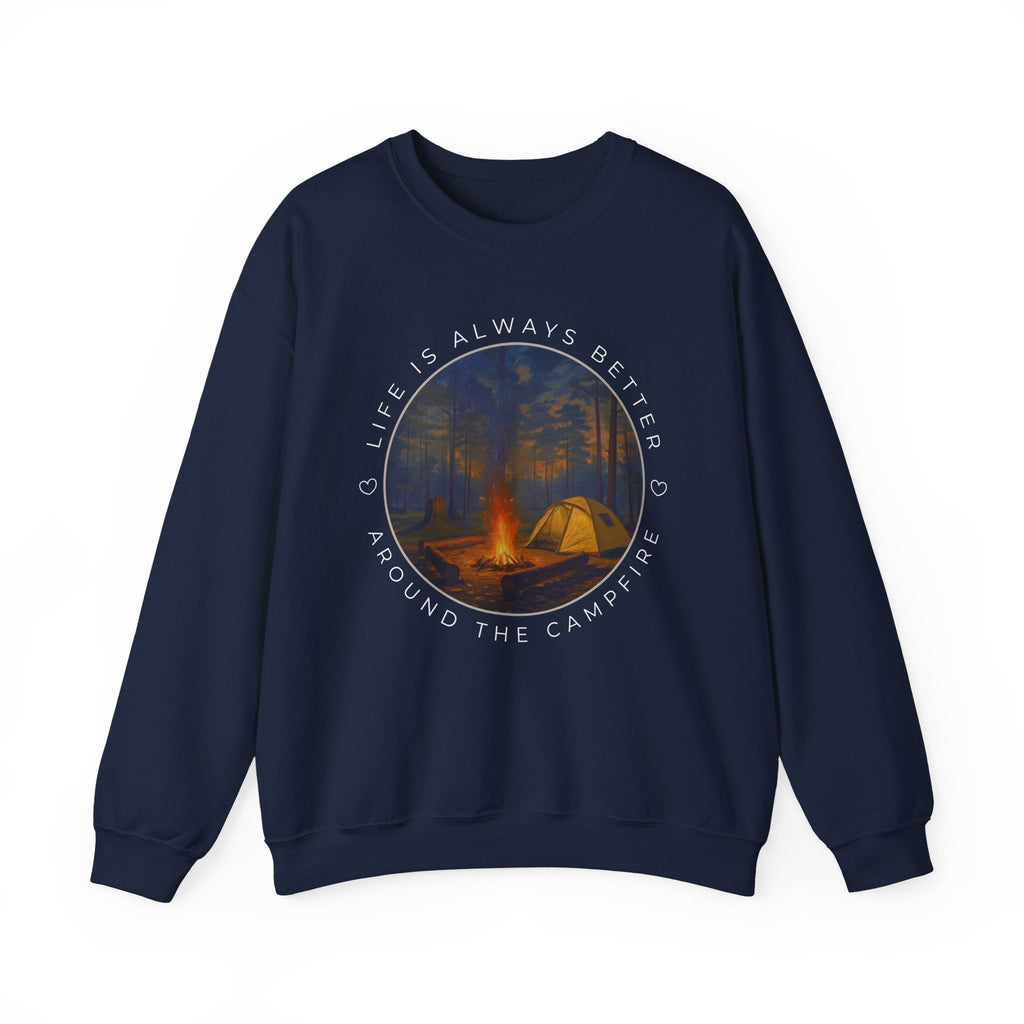 Life is Always Better Around the Campfire Graphic Sweatshirt product image 1