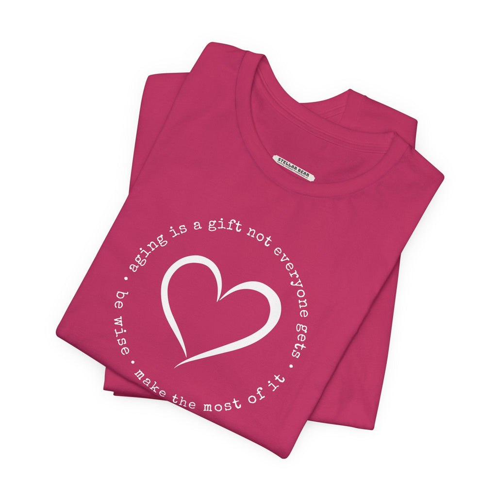 Aging is a Gift Not Everyone Gets, Heart Version Graphic product image 4