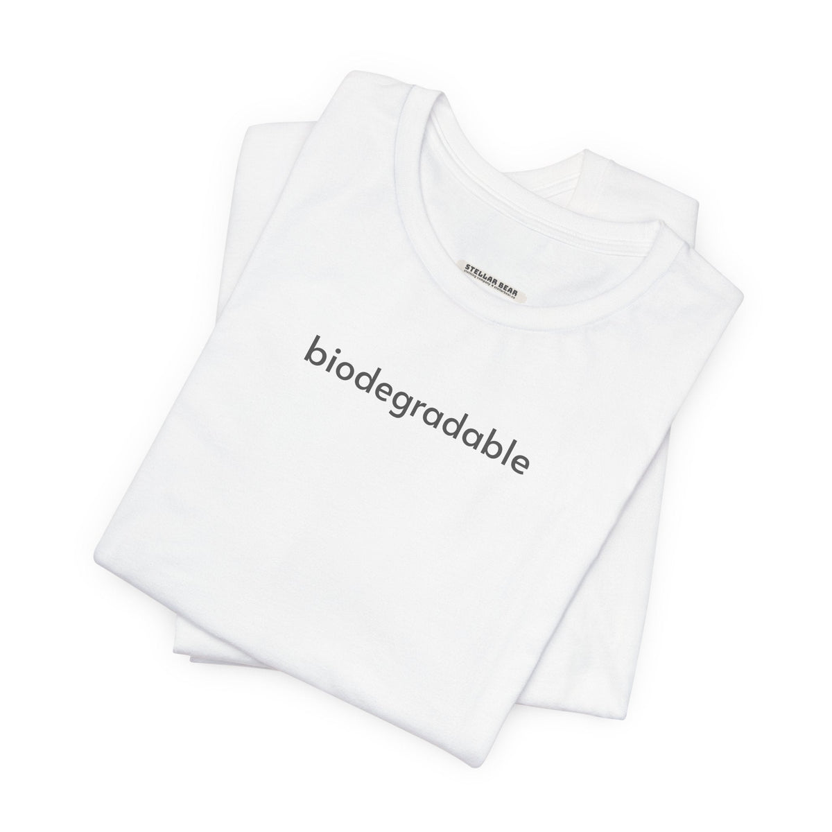 Biodegradable Minimalist Style T-Shirt product image 1