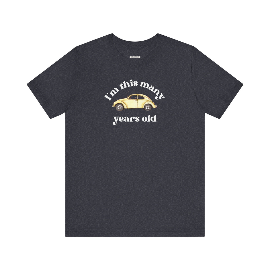 I'm This Many Years Old (Car) Graphic T-Shirt product image 12