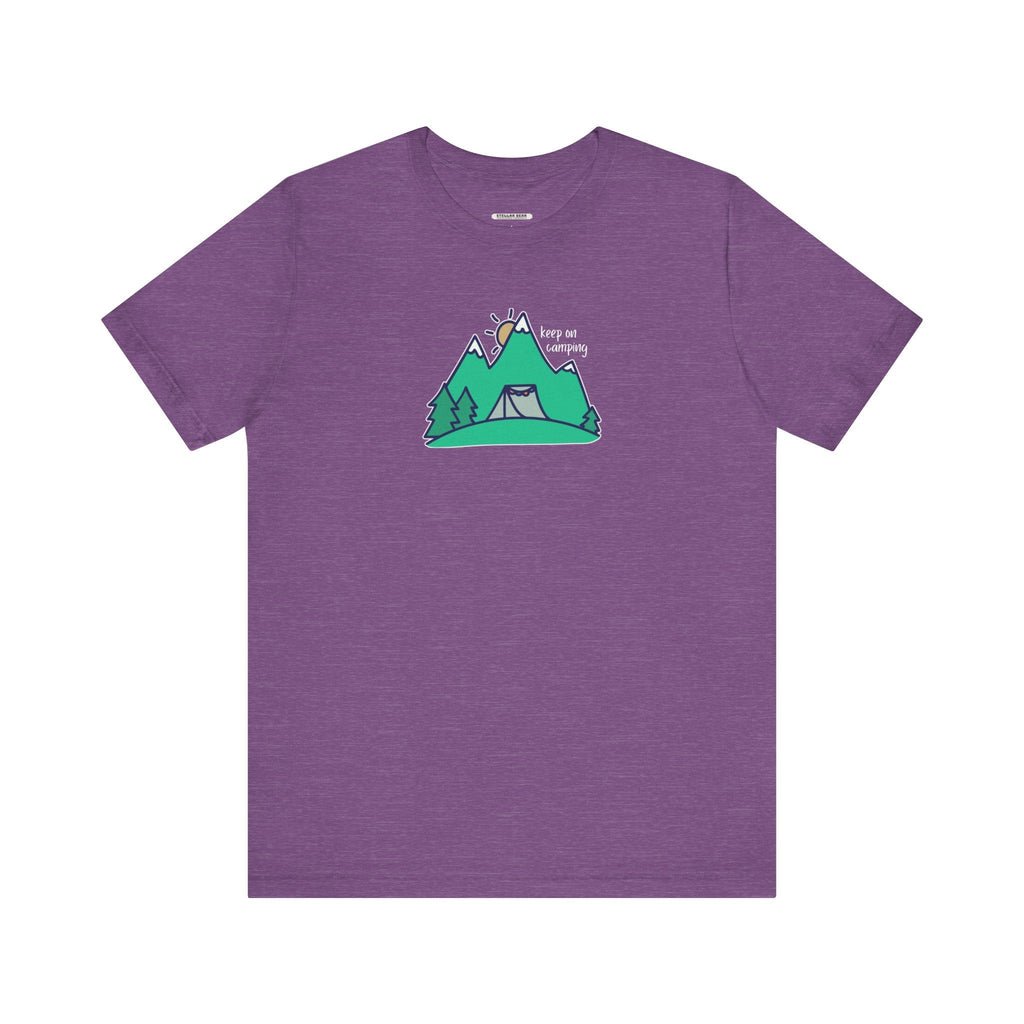 Keep on Camping Graphic T-Shirt product image 7