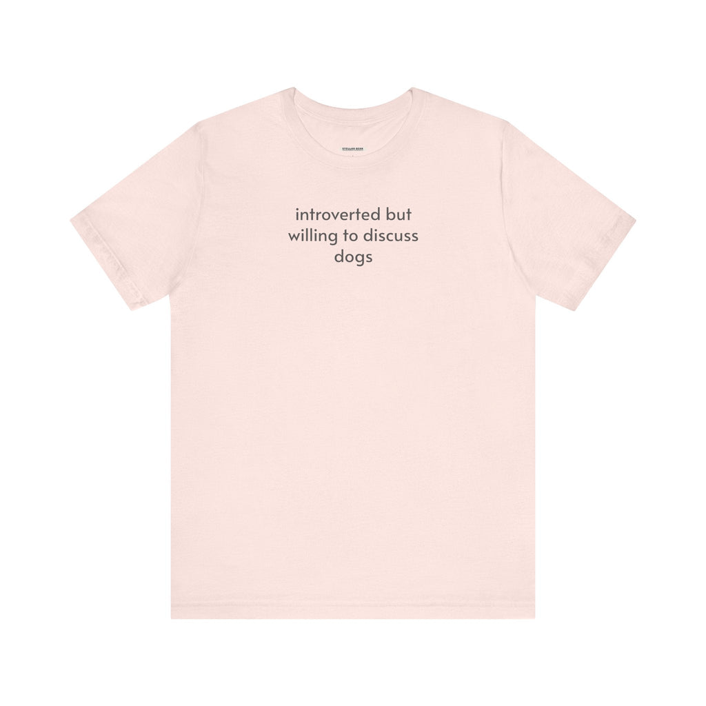 Introverted but Willing to Discuss Dogs Minimalist Style product image 16