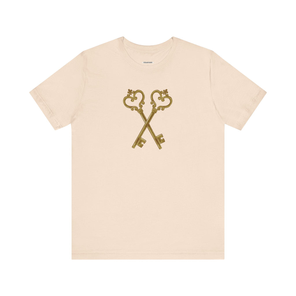 Old Keys Crossed Vintage Objects Graphic T-Shirt product image 8