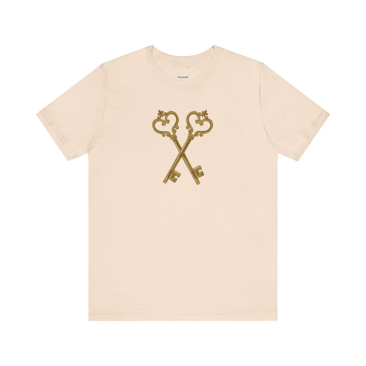 Old Keys Crossed Vintage Objects Graphic T-Shirt product image 8