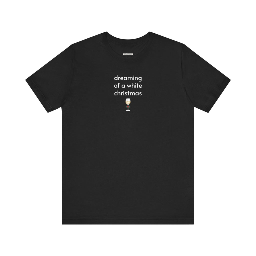 Dreaming of a White Christmas Minimalist Style T-Shirt product image 5