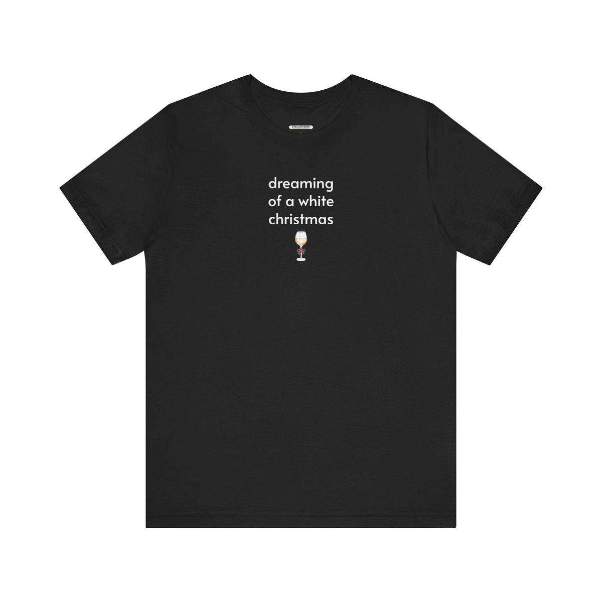 Dreaming of a White Christmas Minimalist Style T-Shirt product image 5