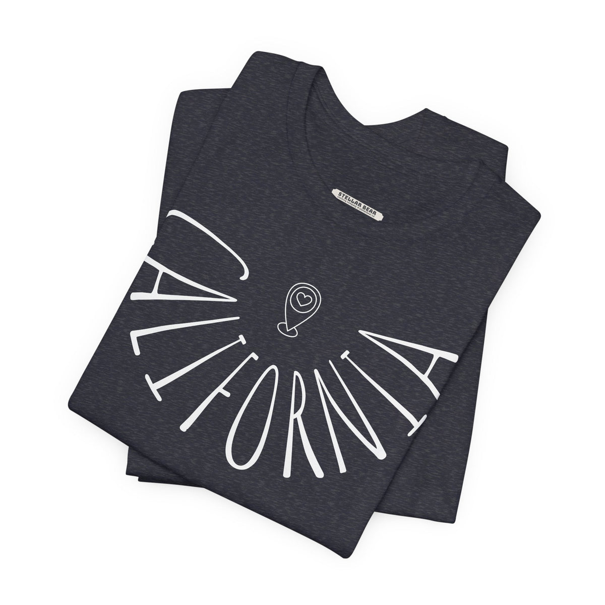 California Liquid Letters Graphic T-Shirt product image 3