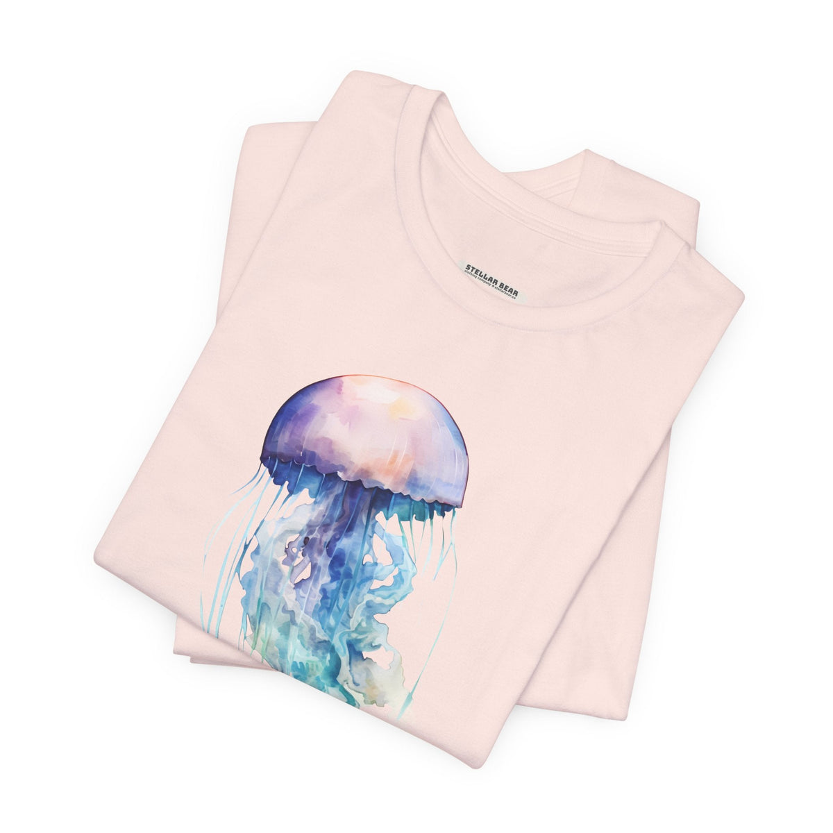 Jellyfish Lavender Green Graphic T-Shirt product image 5