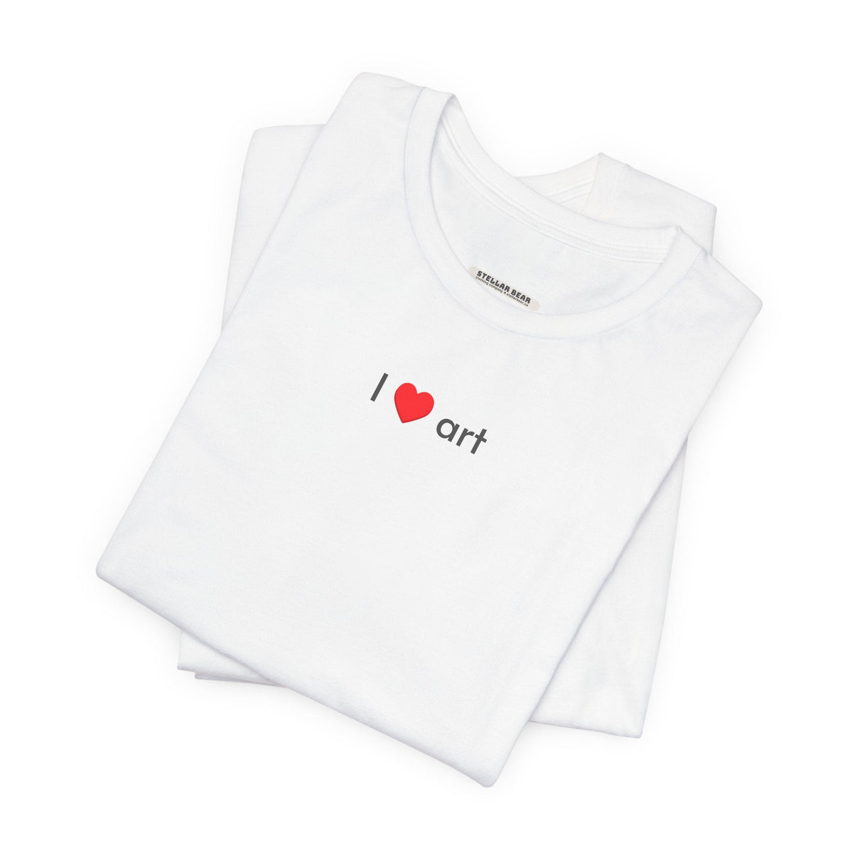 I Love Art Minimalist Style T-Shirt product image 7