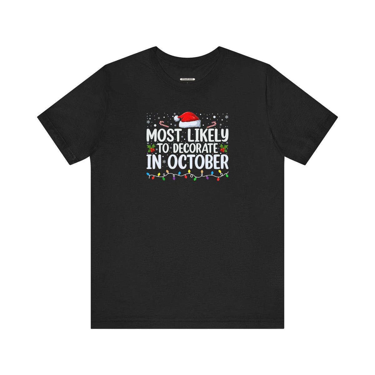 Most Likely to Decorate in October Graphic T-Shirt product image 11