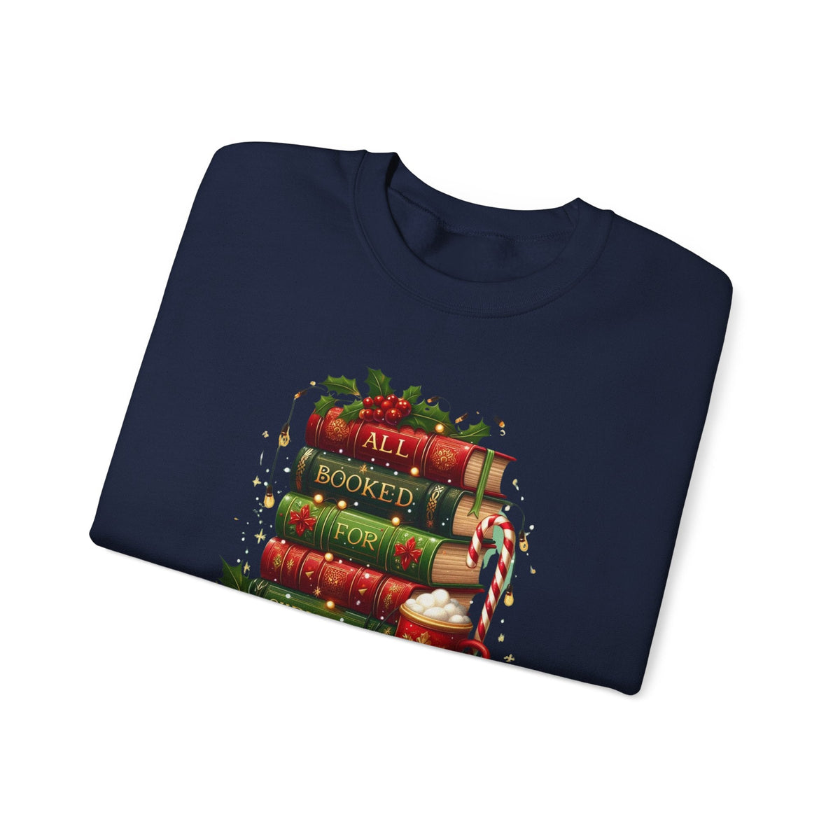 All Booked for Christmas Graphic Sweatshirt product image 7