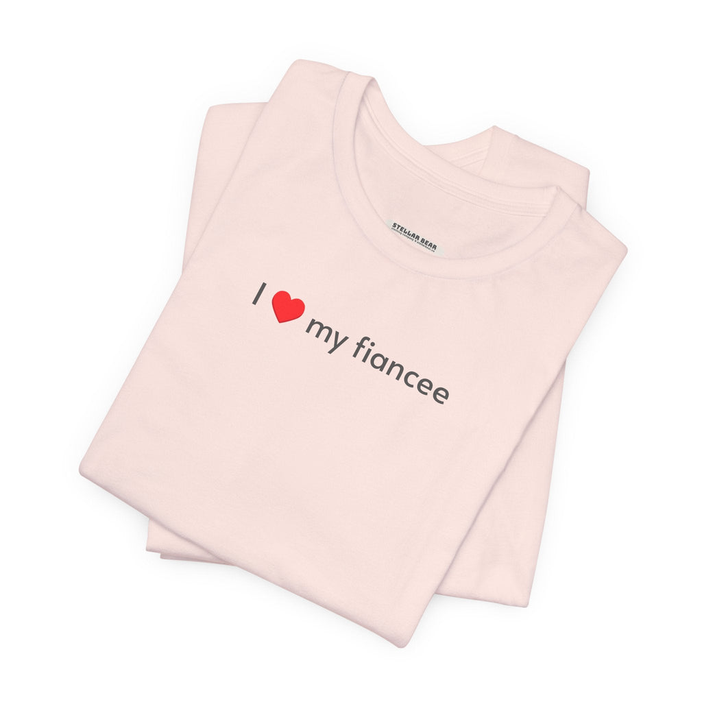 I Love My Fiancee T-Shirt product image 3