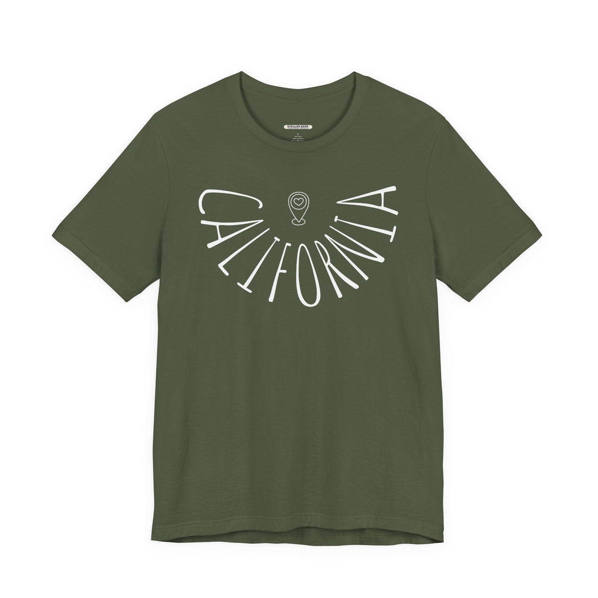 California Liquid Letters Graphic T-Shirt product image 6