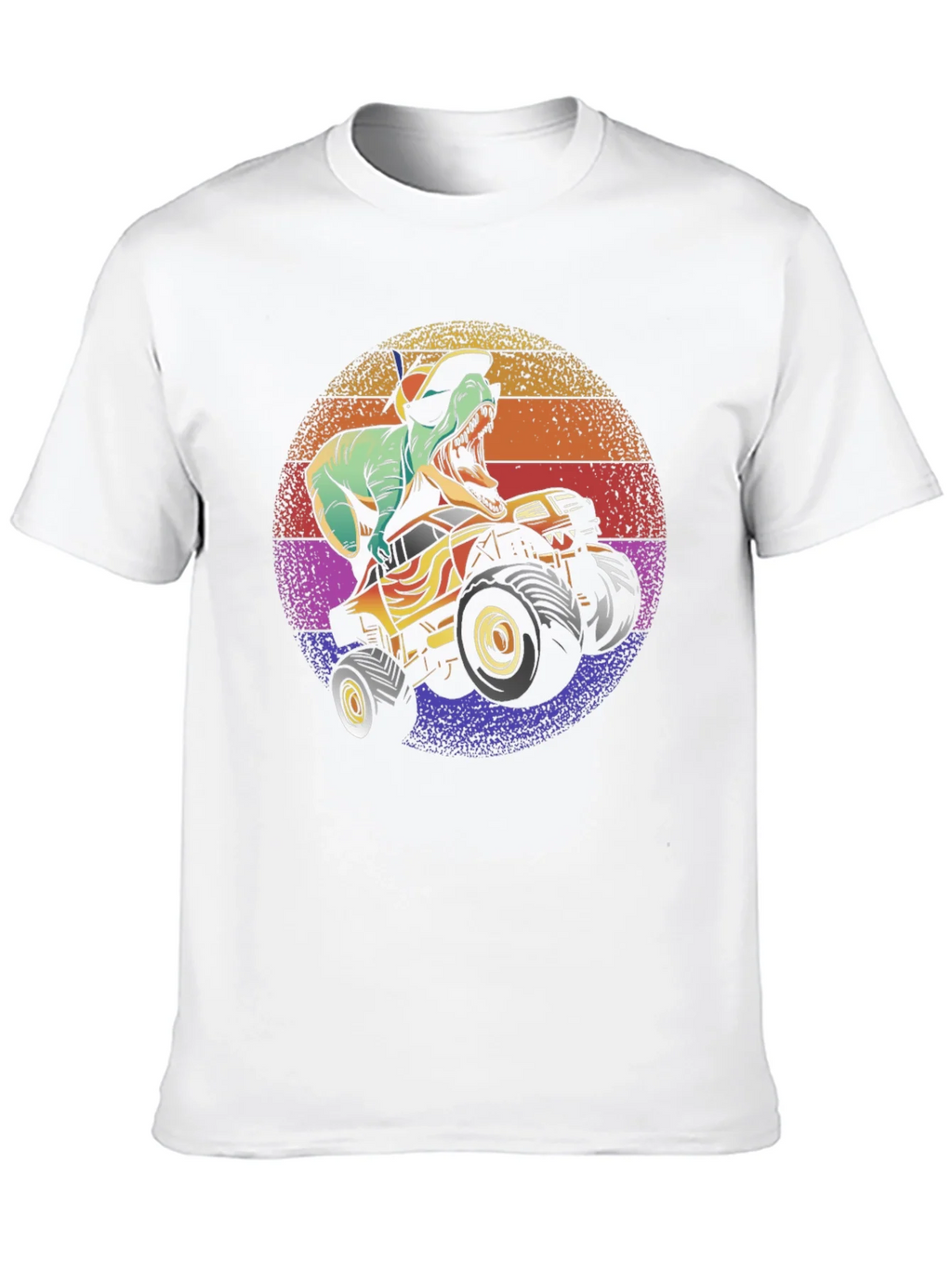 Dino Monster Truck Graphic Tee - Black product image 9