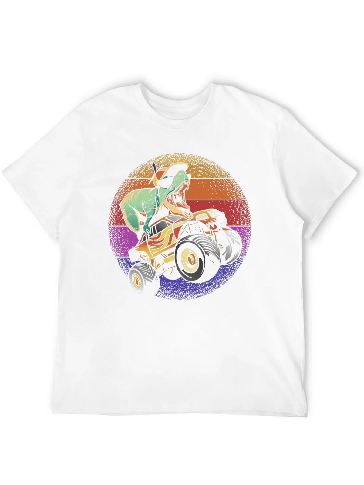 Dino Monster Truck Graphic Tee - Black product image 11