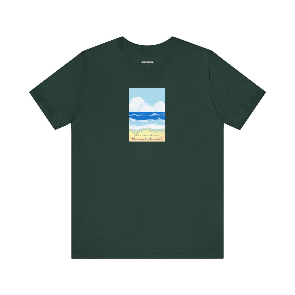 The Sea Stirs Soul Eternal Graphic T-Shirt product image 9