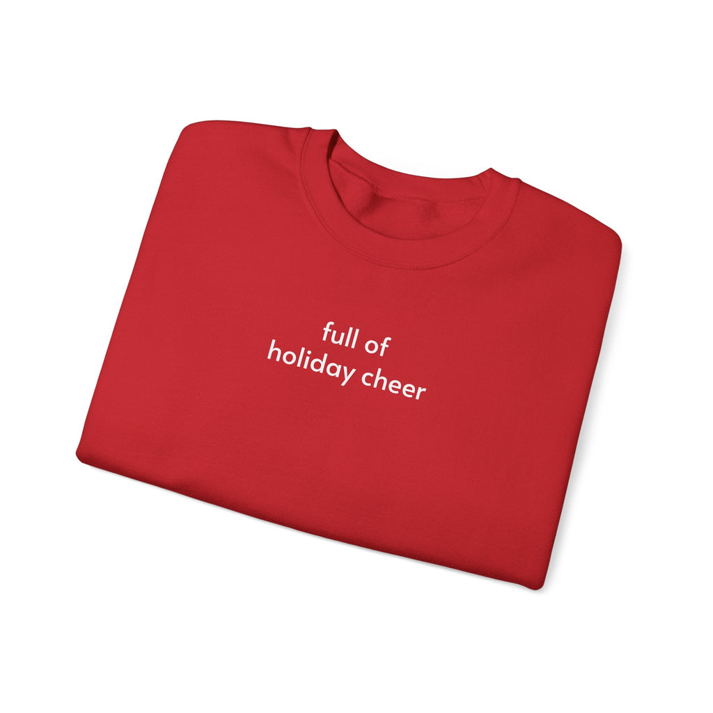 Full of Holiday Cheer Minimalist Style Sweatshirt product image 1