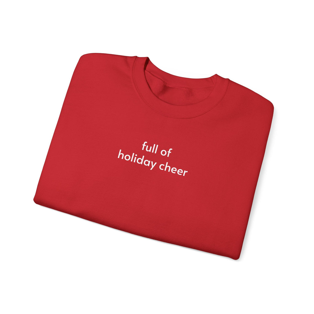 Full of Holiday Cheer Minimalist Style Sweatshirt product image 1