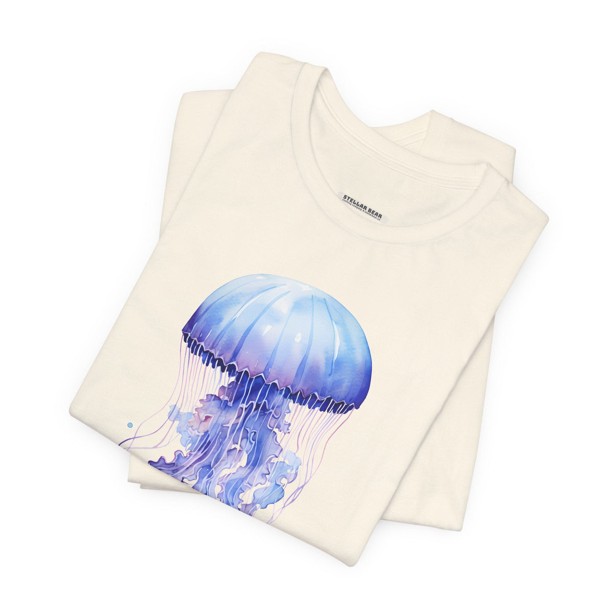 Jellyfish Lavender Blue Graphic T-Shirt product image 4