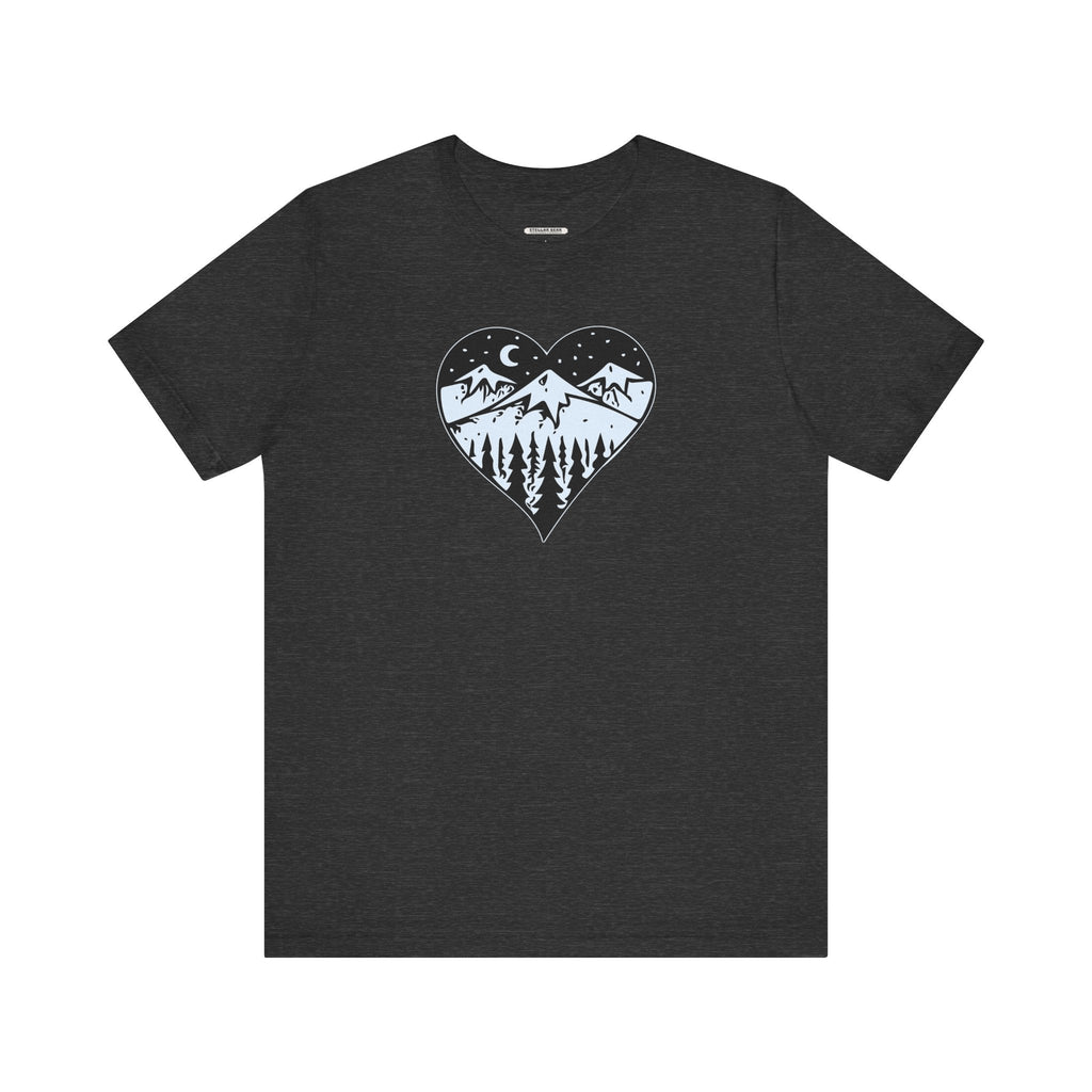 Snowy Mountain at Night Graphic T-Shirt product image 12