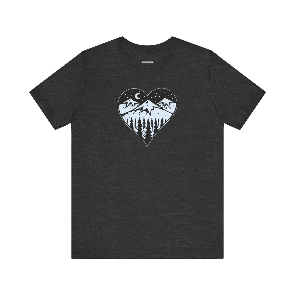 Snowy Mountain at Night Graphic T-Shirt product image 12