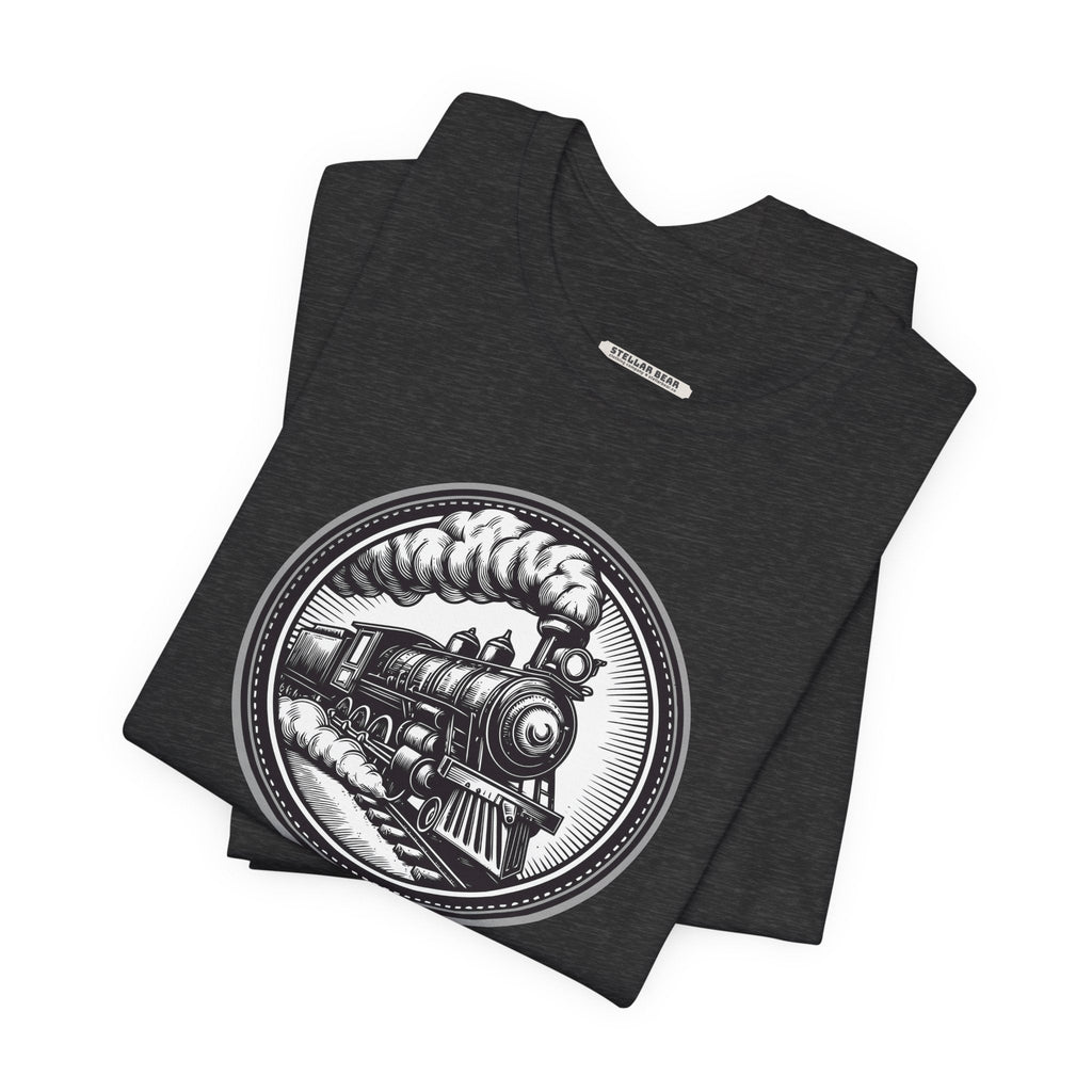 Steam Train Vintage Objects Graphic T-Shirt product image 1