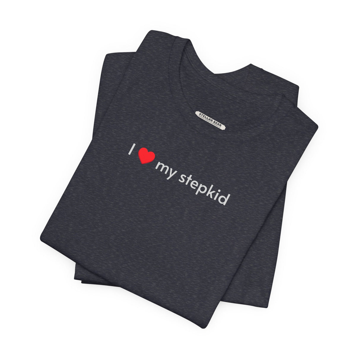 I Love My Stepkid Minimalist Style T-Shirt product image 7