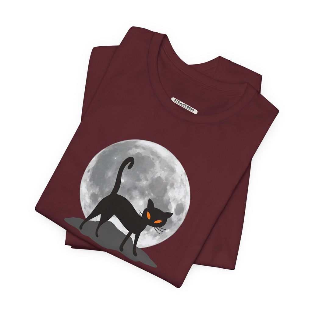 Cat Moon Graphic T-Shirt product image 2