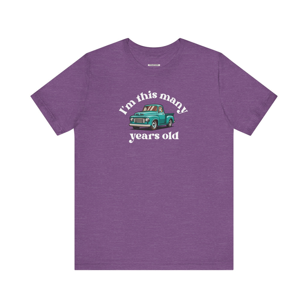 I'm This Many Years Old (Pickup Truck) Graphic T-Shirt product image 14