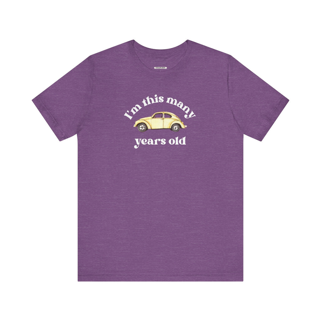 I'm This Many Years Old (Car) Graphic T-Shirt product image 14