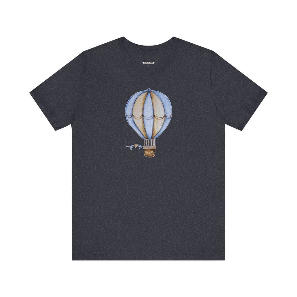 Hot Air Balloon Let's Fly Old-Style Vintage Objects Graphic product image 8