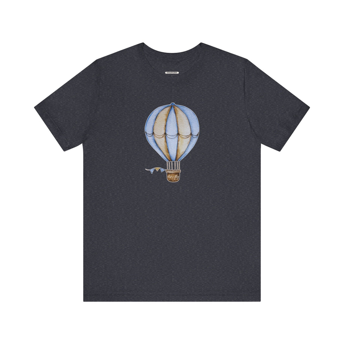 Hot Air Balloon Let's Fly Old-Style Vintage Objects Graphic product image 8