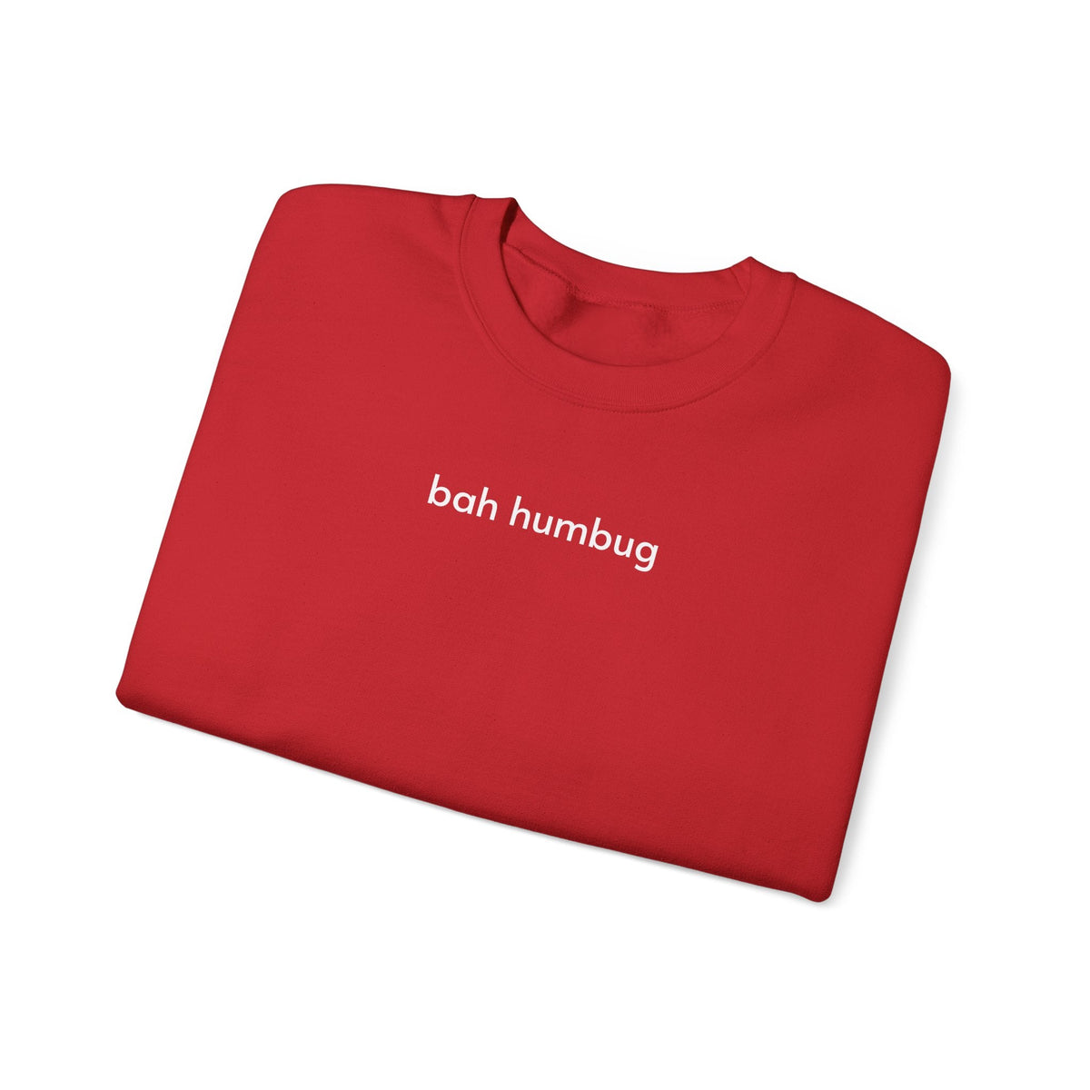 Bah Humbug Minimalist Style Sweatshirt product image 2