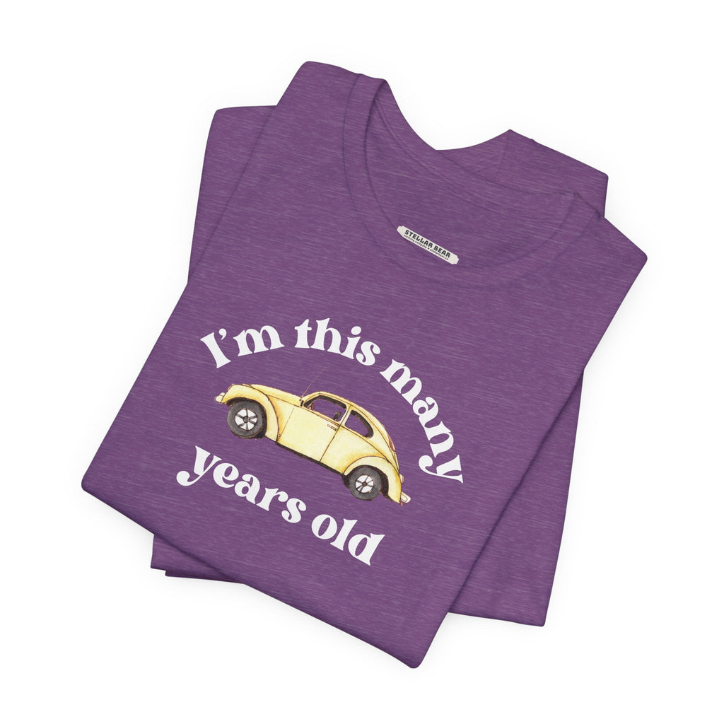 I'm This Many Years Old (Car) Graphic T-Shirt product image 6