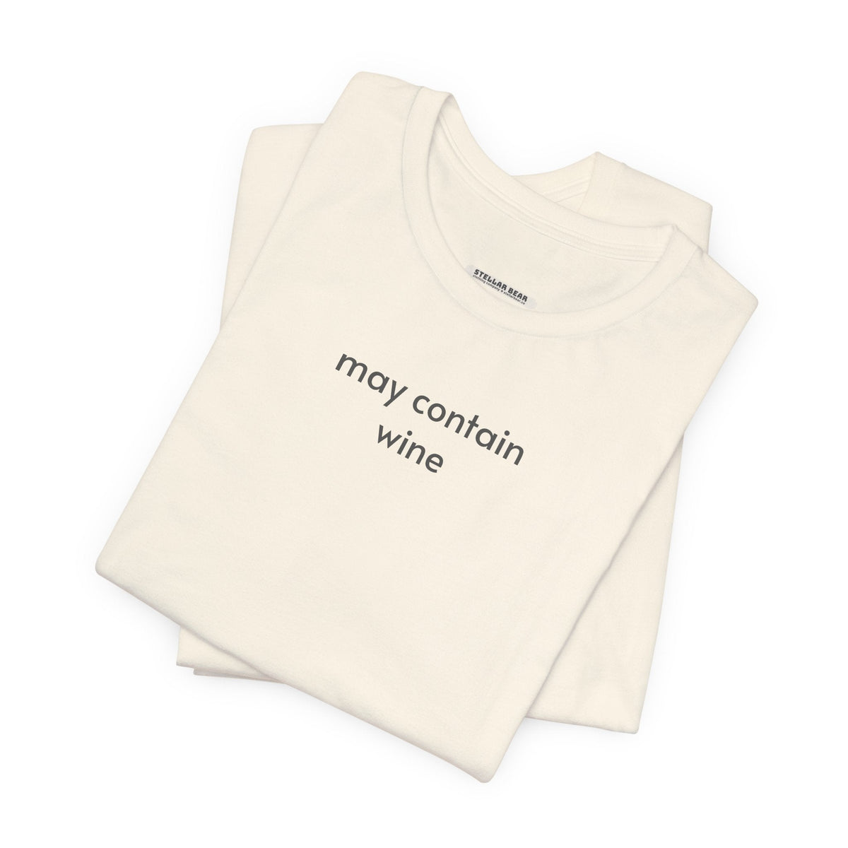 May Contain Wine Minimalist Style T-Shirt product image 6