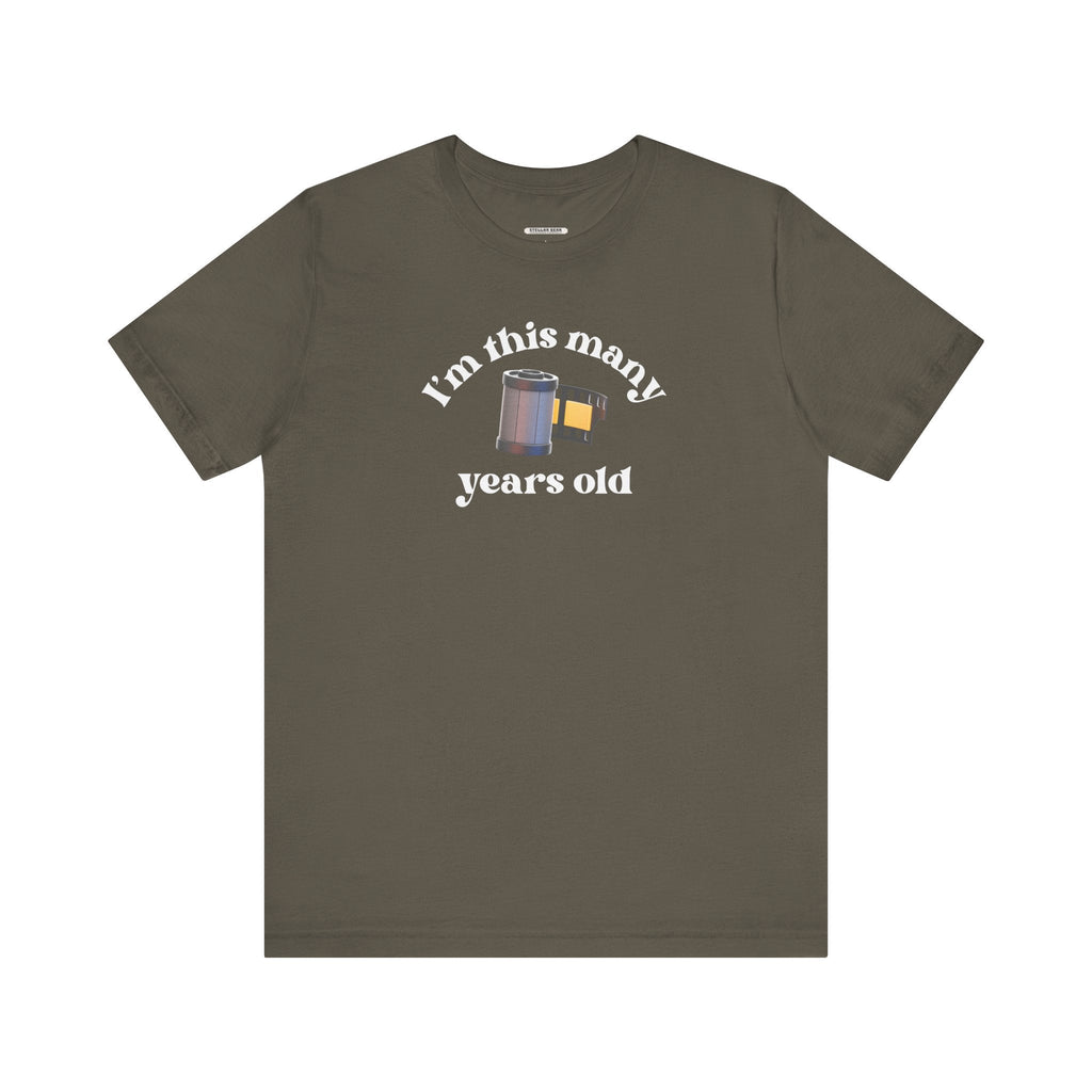 I'm This Many Years Old (Roll of Film) Graphic T-Shirt product image 13