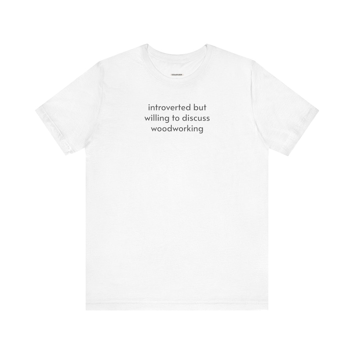 Introverted but Willing to Discuss Woodworking Minimalist product image 13