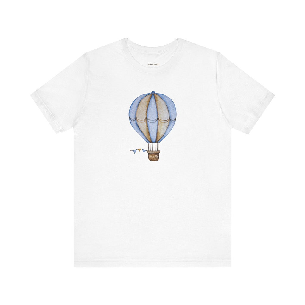 Hot Air Balloon Let's Fly Old-Style Vintage Objects Graphic product image 14