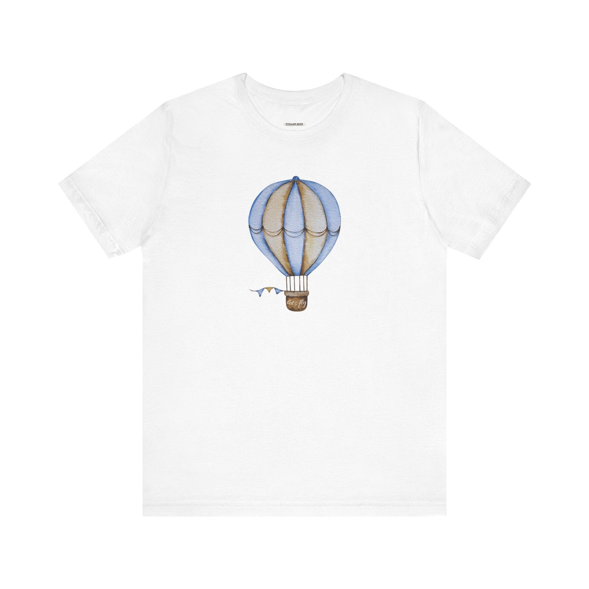 Hot Air Balloon Let's Fly Old-Style Vintage Objects Graphic product image 14