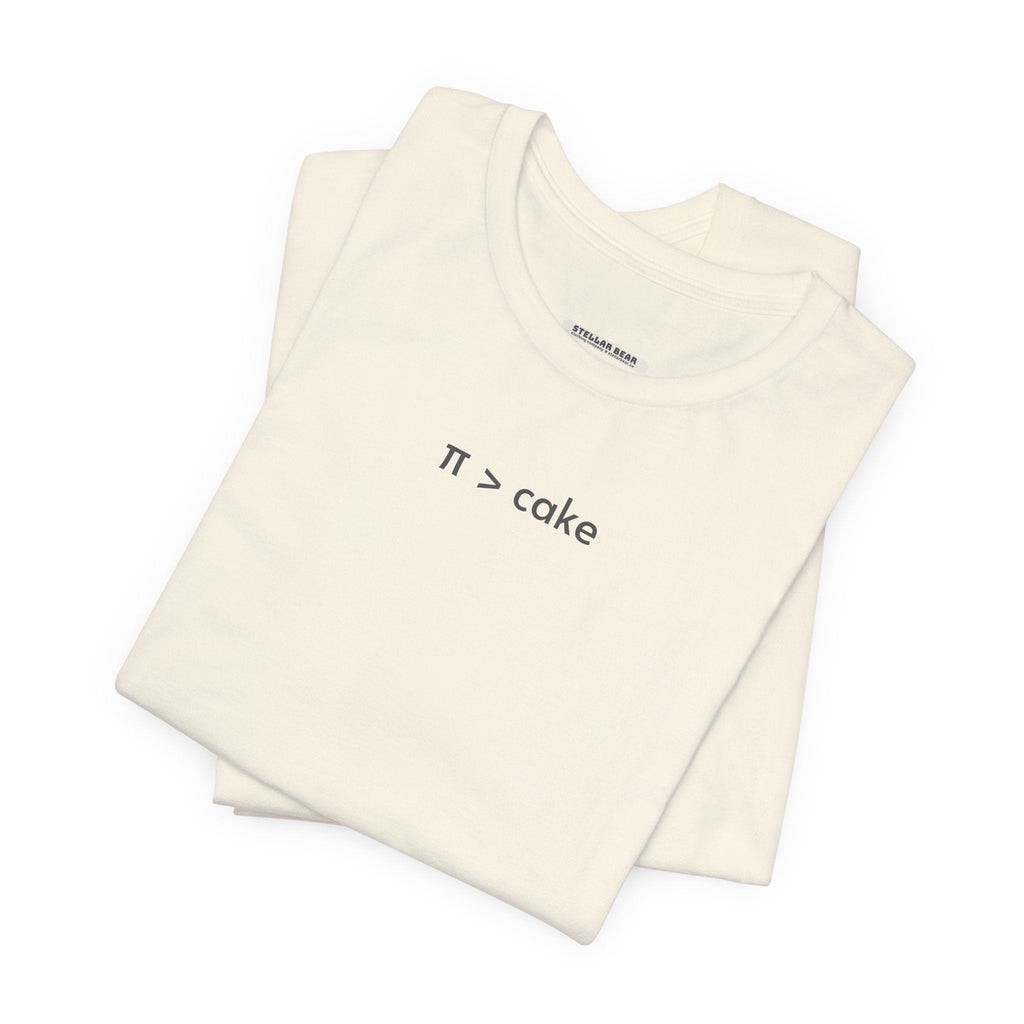 Pi is Greater Than Cake Minimalist Style T-Shirt product image 4