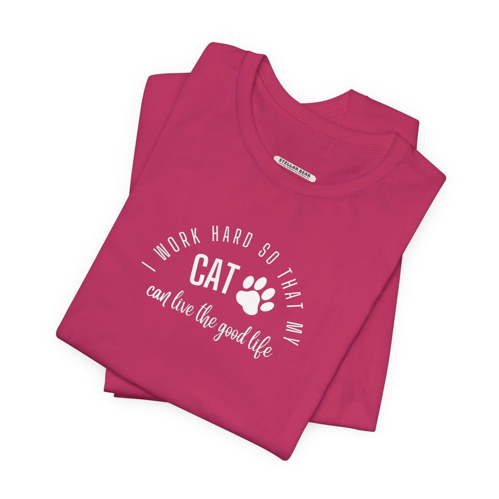 I Work Hard So that My Cat Can Live the Good Life Graphic product image 5