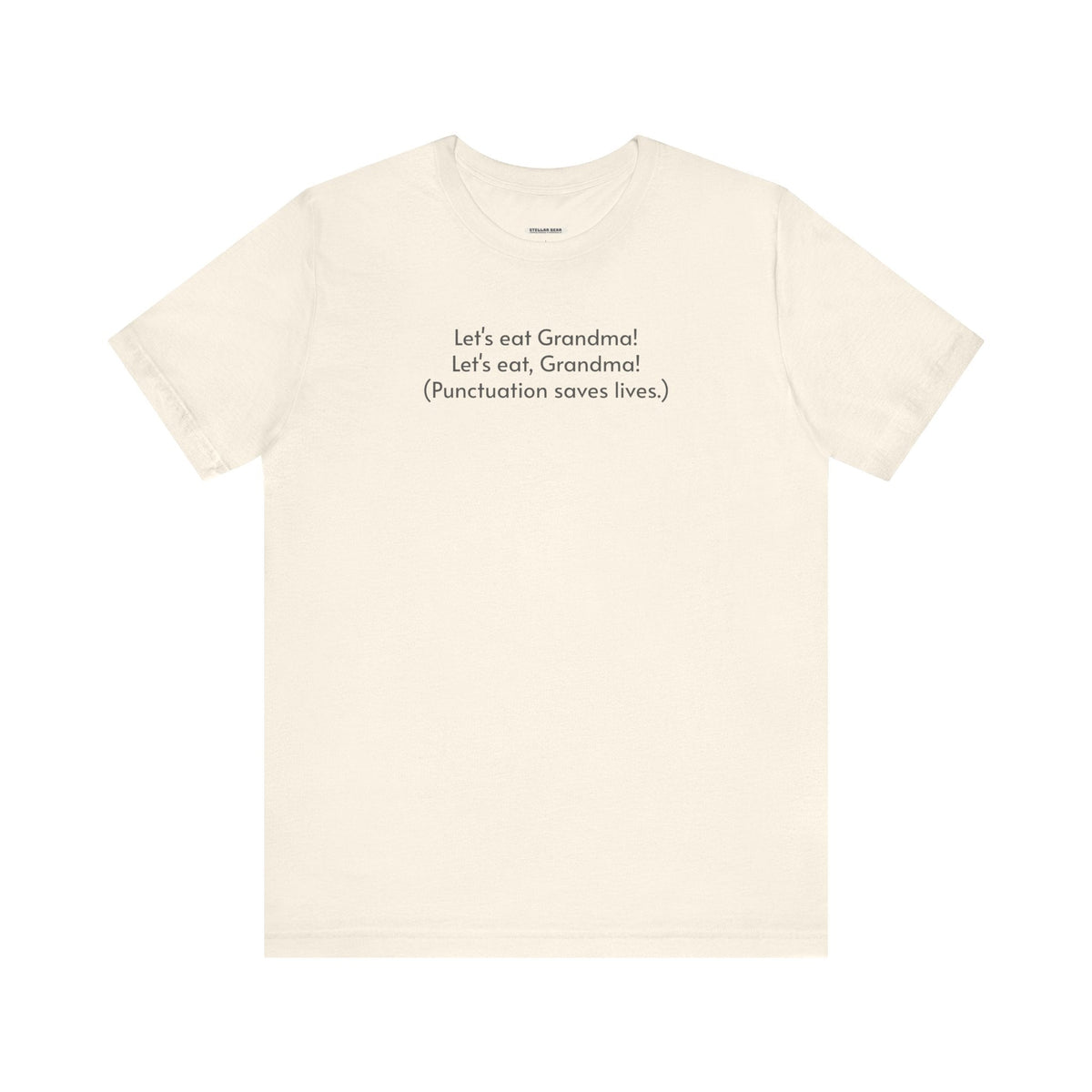 Punctuation Saves Lives Minimalist Style T-Shirt product image 9