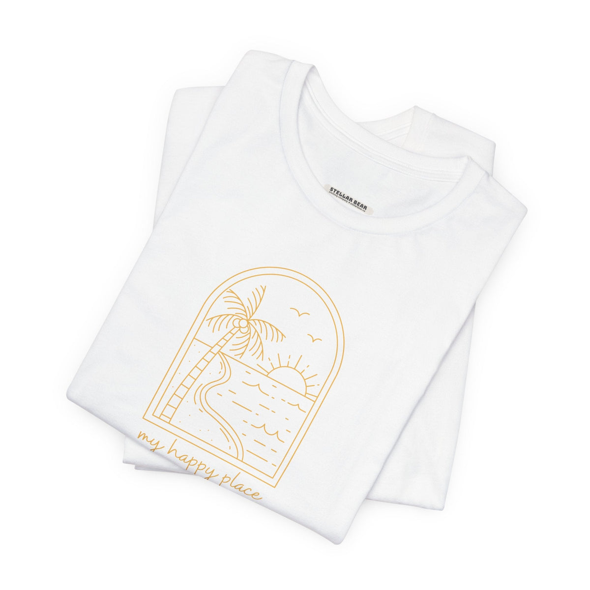 My Happy Place (Beach) Graphic T-Shirt product image 6