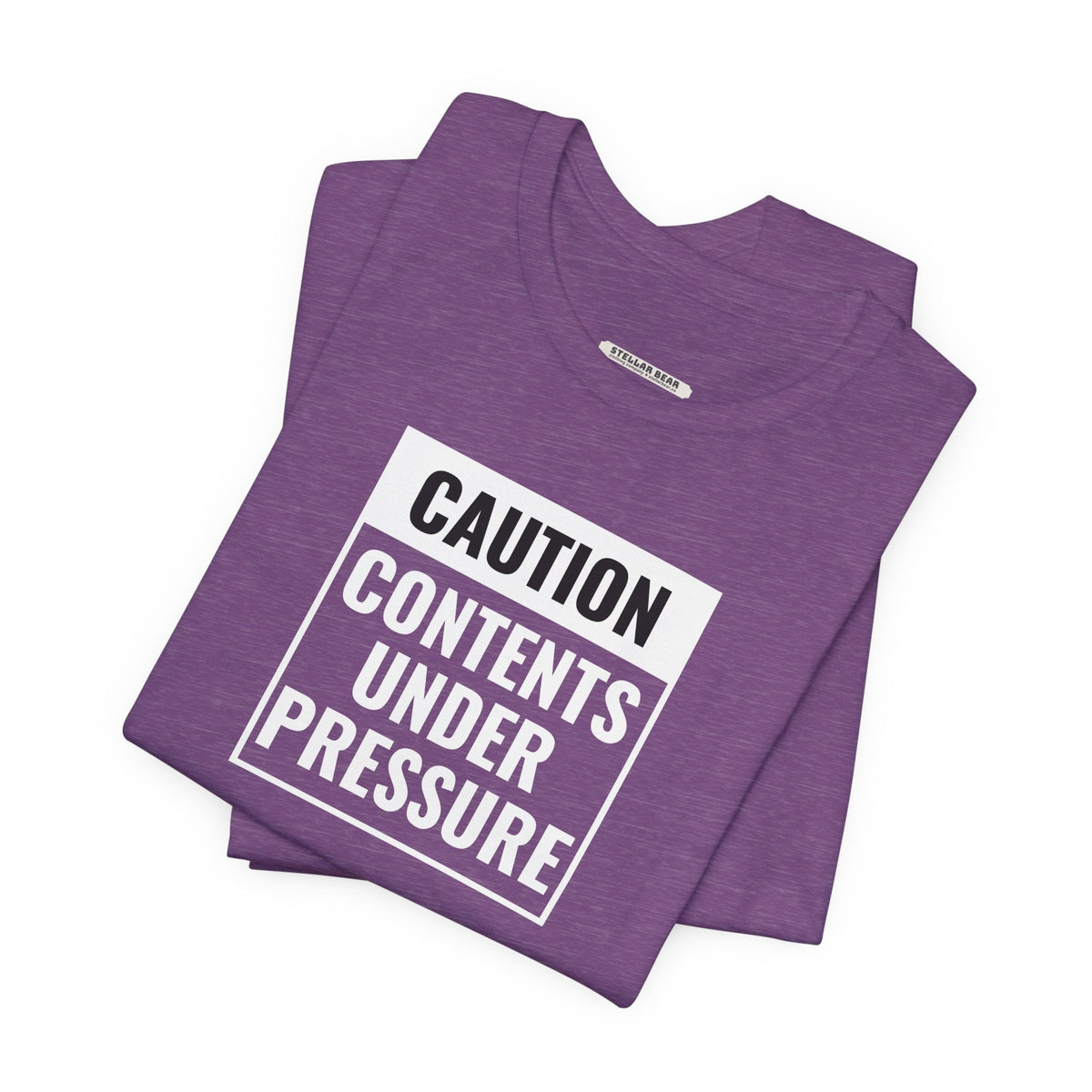 Caution, Contents Under Pressure Graphic T-Shirt product image 5