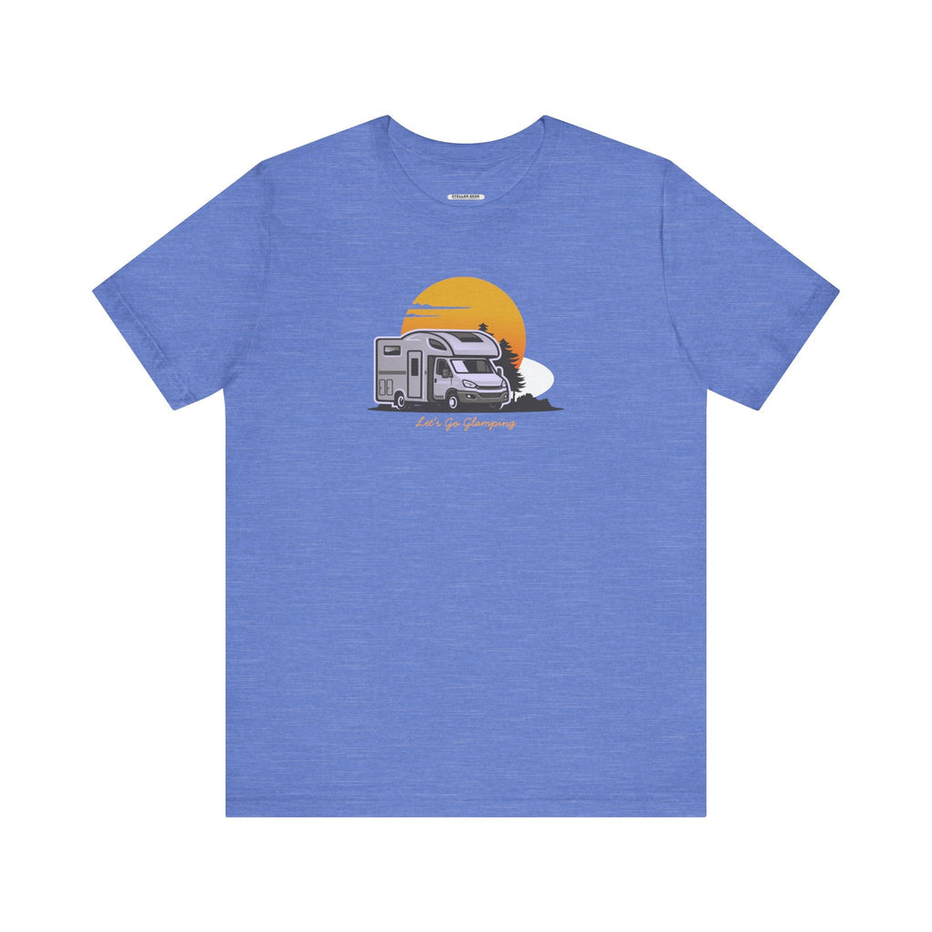 Let's Go Glamping RV Graphic T-Shirt product image 11