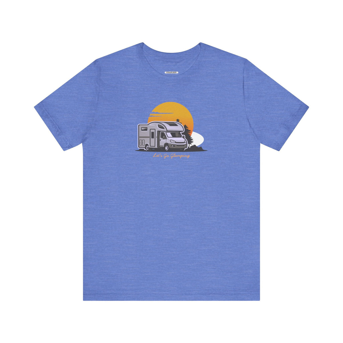Let's Go Glamping RV Graphic T-Shirt product image 11