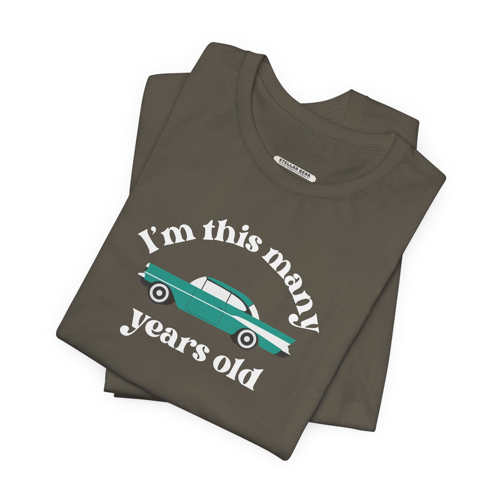 I'm This Many Years Old (Fin Car) Graphic T-Shirt product image 5
