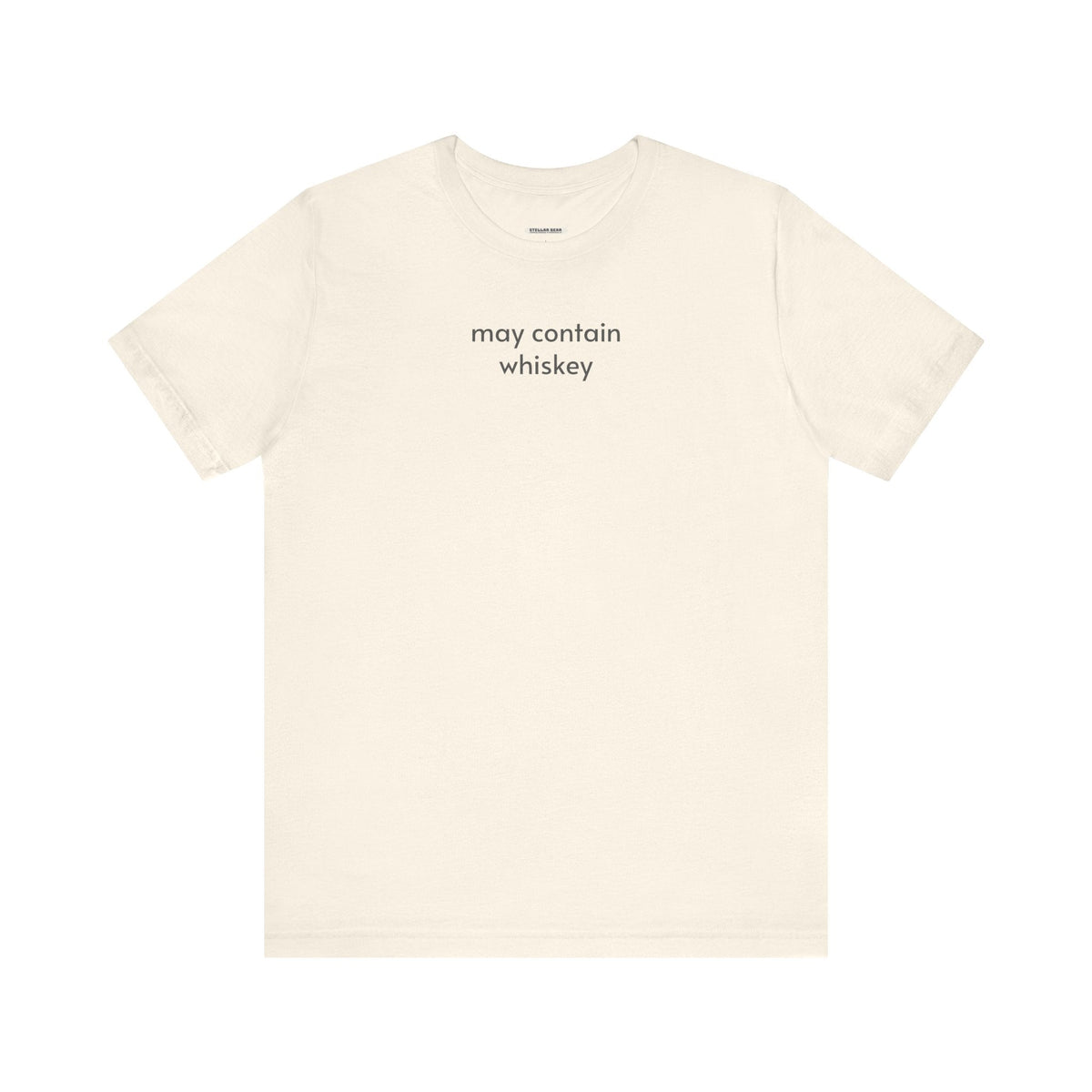 May Contain Whiskey Minimalist Style T-Shirt product image 14
